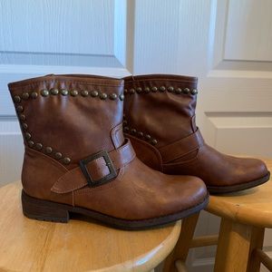 Ladies Brown XAPPEAL Ankle Boots 7.5M